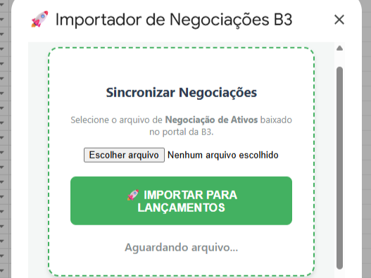 Importador Automático B3